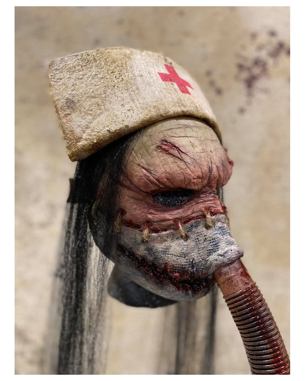 Horror Nurse Maske