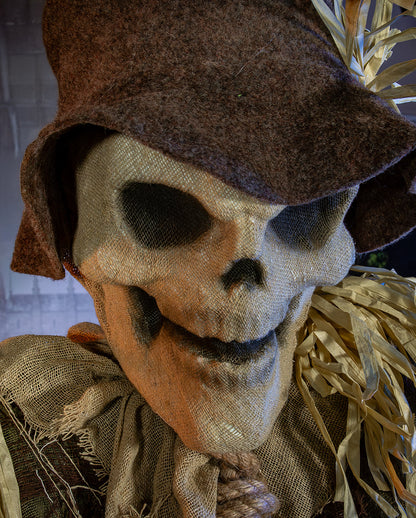 Sinister Scarecrow Animatronic mit Schockeffekt 182cm
