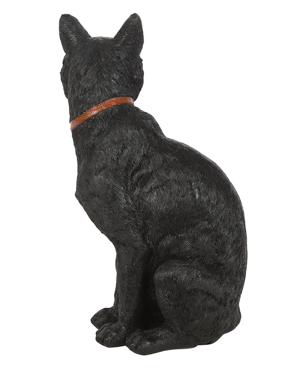 Katze mit Halbmond sitzend 29cm