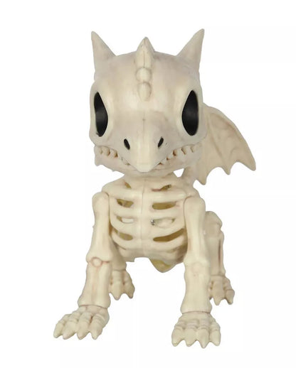 Skelett Baby Drache Deko 13cm