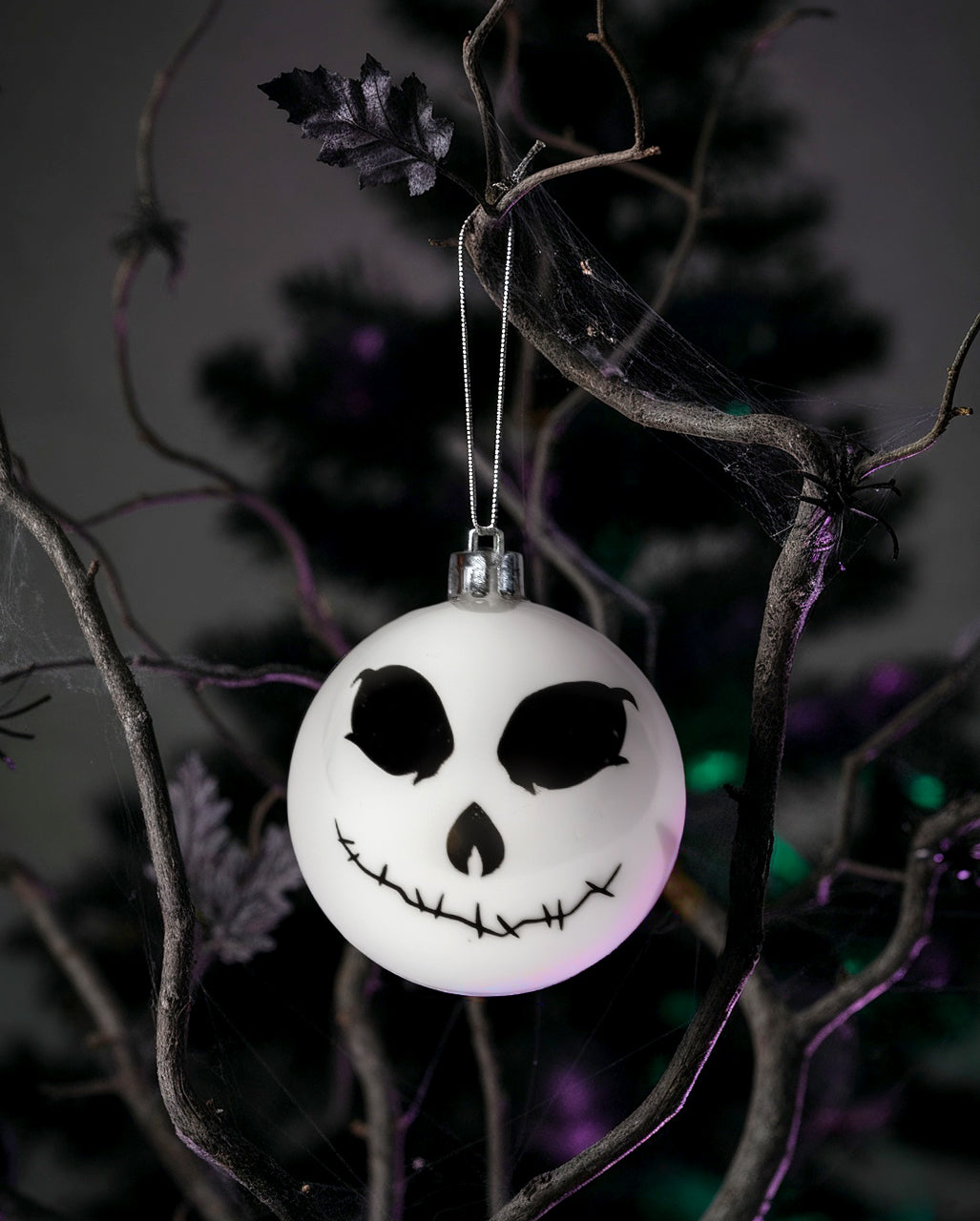 Skeleton Christbaumkugeln Ø 6cm - 6 Stück