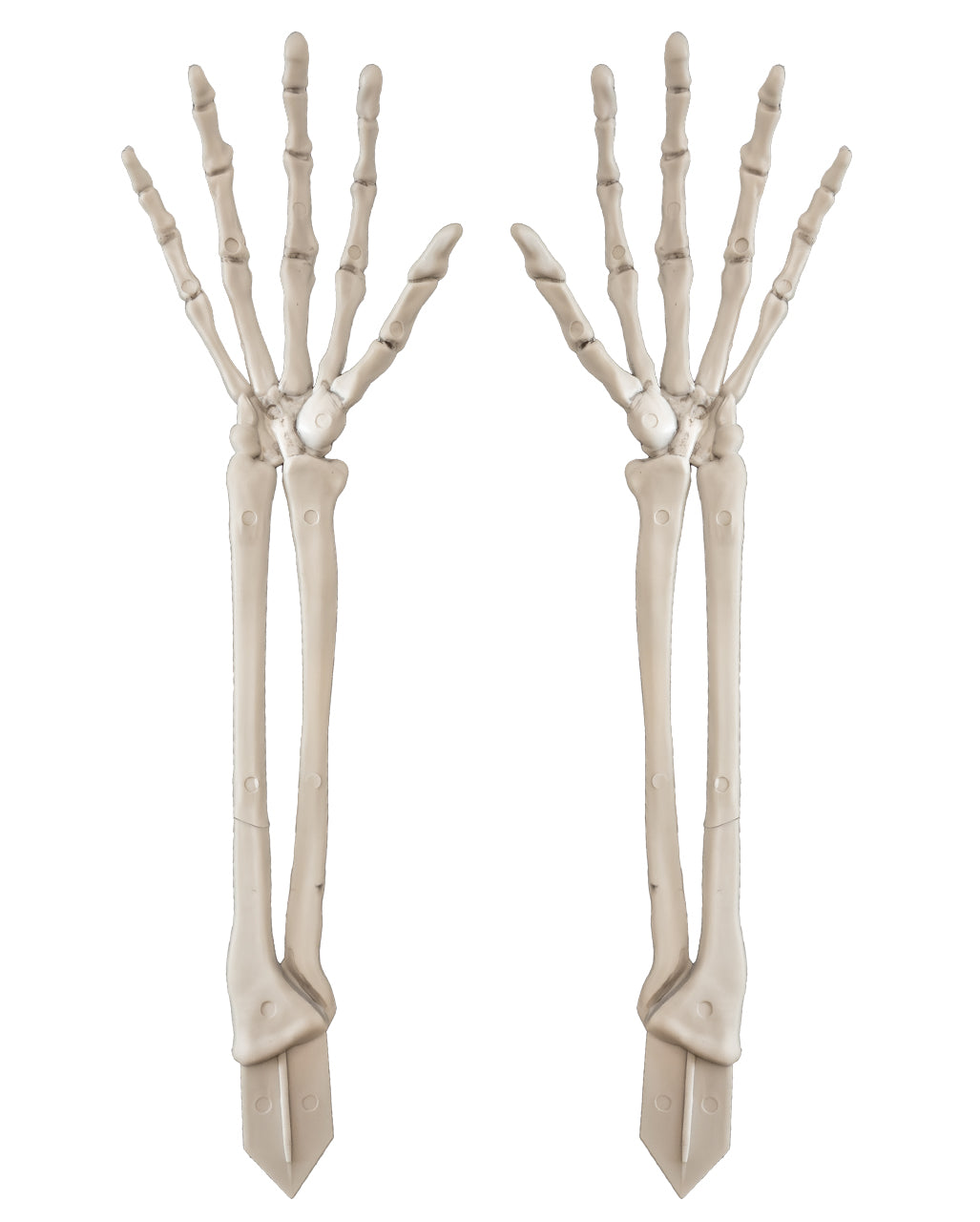 2 Pcs Skeleton Arms As Garden Plug 44cm