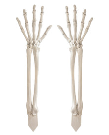 Zwei Skelett-Arme als Gartendeko 44cm