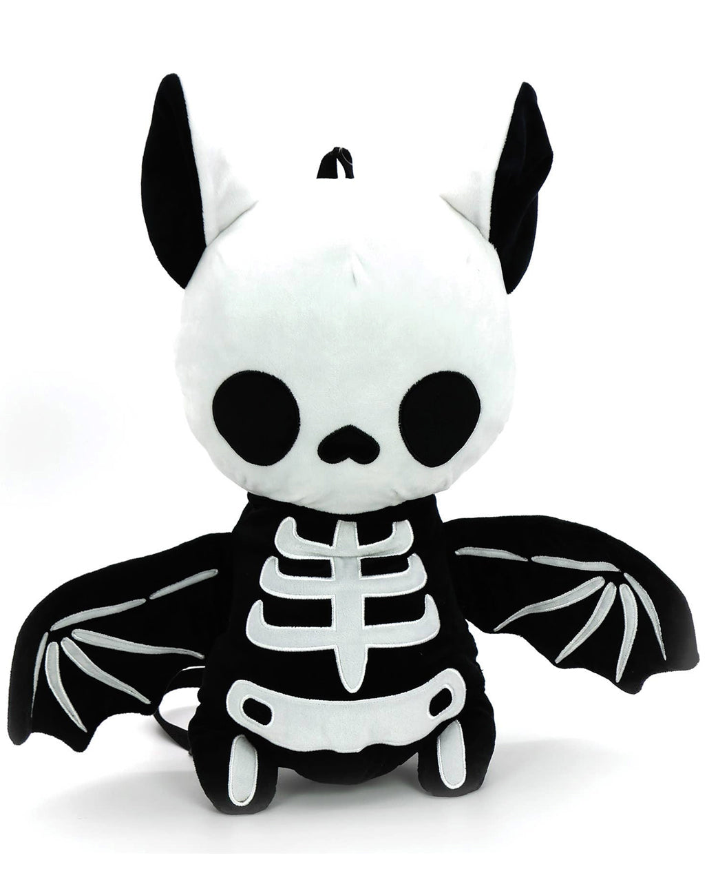Plüsch Rucksack Skelett Fledermaus