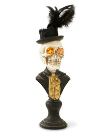 Mr. Skelett Halloween Büste mit LED Augen 45cm