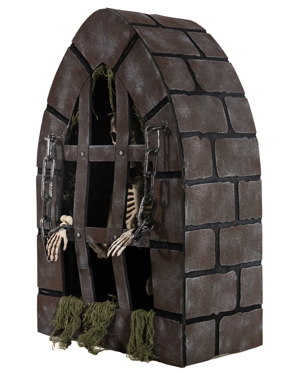 Skelett im Gefängnis Animatronic 31cm