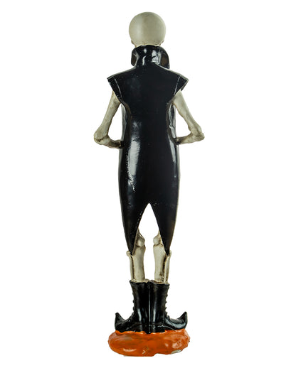 Skelett Figur mit Frack & Jack O'Lantern 36cm