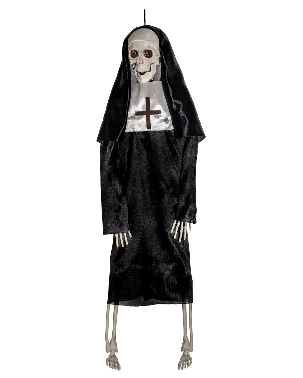 Skeleton Nun Hanging Figure 40cm