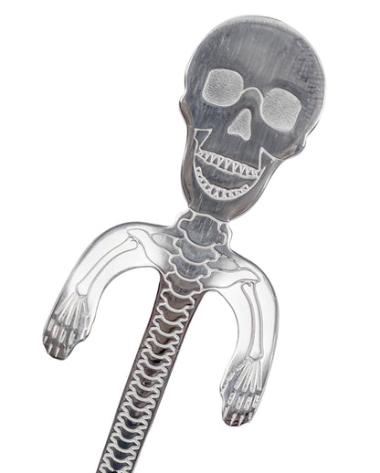 Skeleton Teaspoon Silver 2 Pcs.