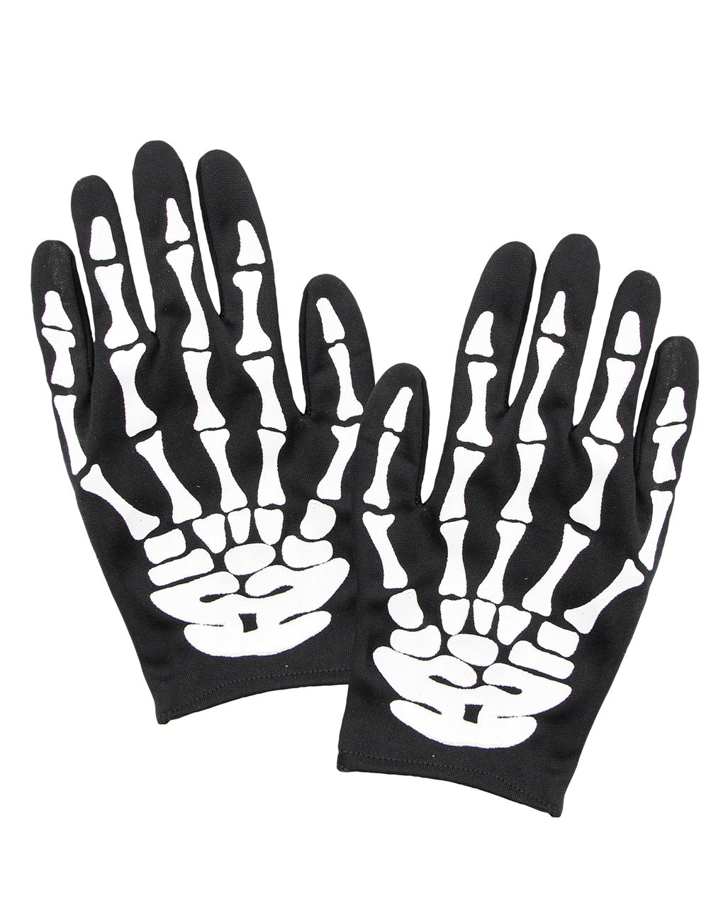 Kostümhandschuhe mit Skeletthand