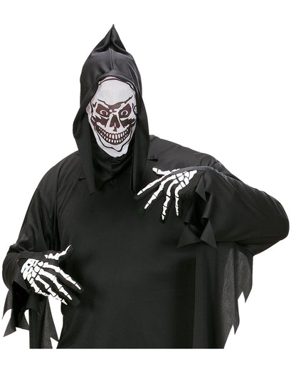 Kostümhandschuhe mit Skeletthand