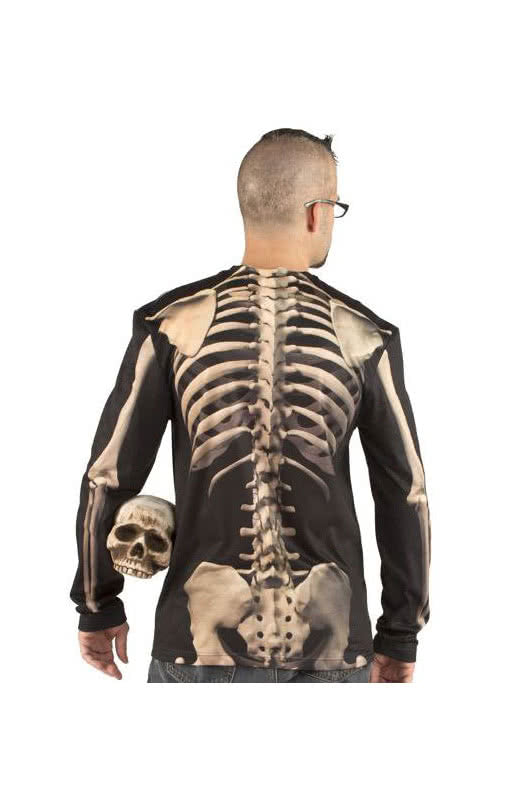 Skelett Herren Fun-Shirt