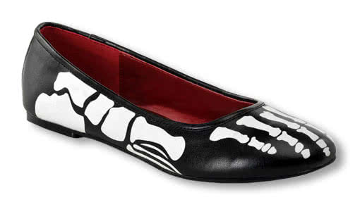 Skelett Schuhe für Damen