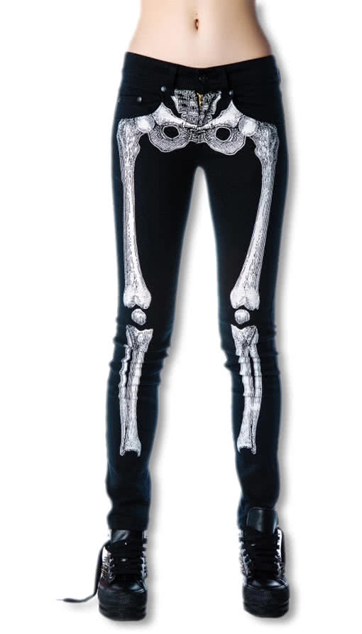 Skelett Skinny Jeans