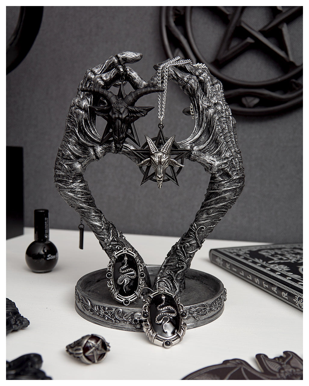Baphomet Anhänger mit Kette