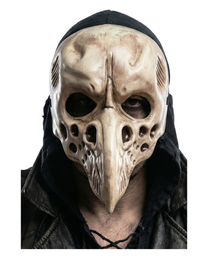 Skelettierte Krähen Maske