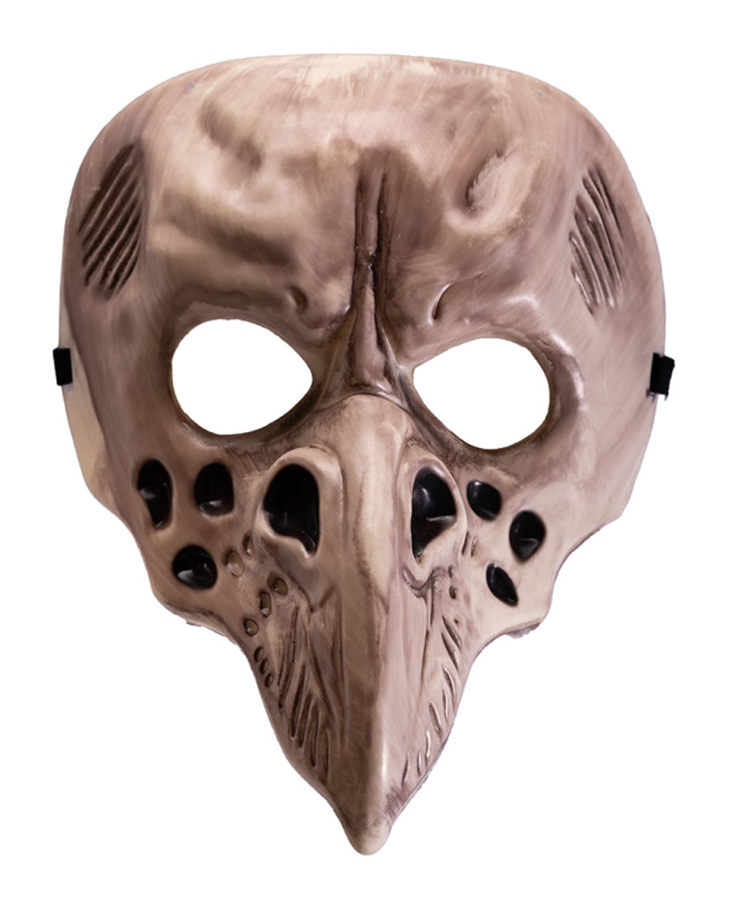 Skelettierte Krähen Maske