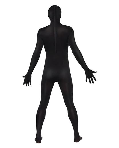 Second Skin Suit mit Gürteltasche in Schwarz