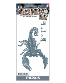 Skorpion Klebetattoo