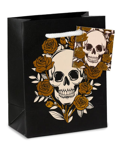 Skulls & Roses Gift Bag 14x11cm