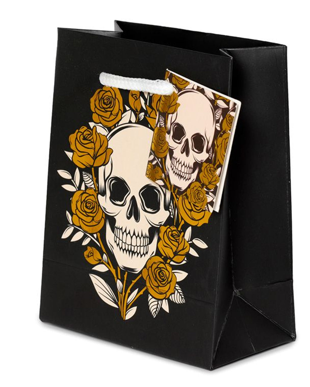 Skulls & Roses Gift Bag 14x11cm