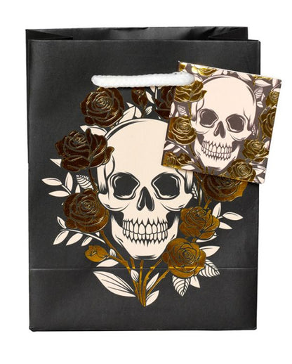 Skulls & Roses Gift Bag 14x11cm