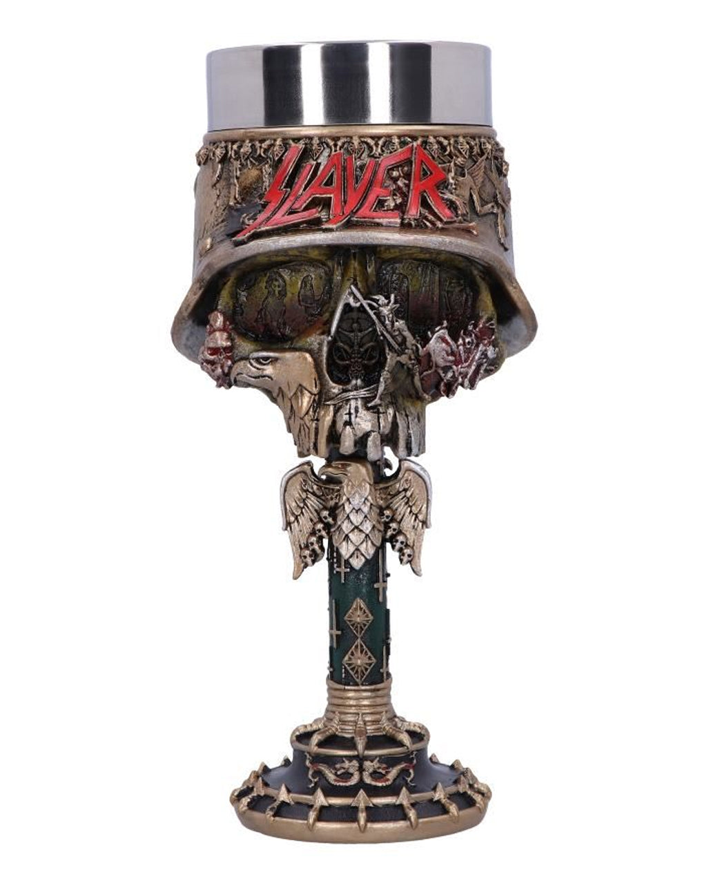 Slayer Totenschädel Kelch 19,5cm