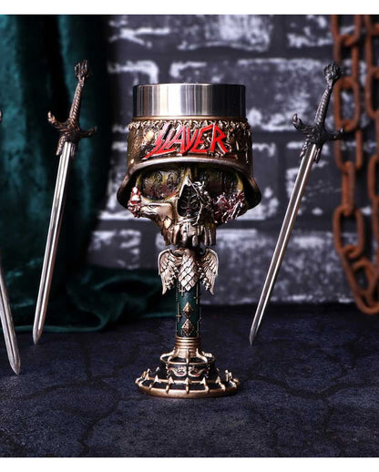 Slayer Totenschädel Kelch 19,5cm