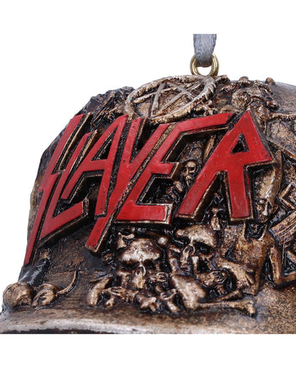 Slayer Totenschädel Christbaumkugel