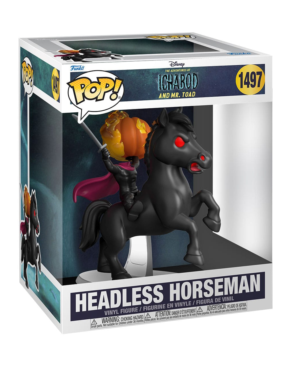 Sleepy Hollow Rides Headless Horseman Funko POP! Deluxe Figur 9cm