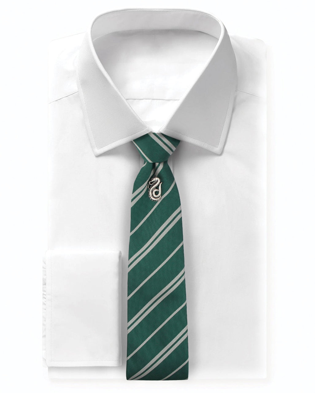 Slytherin Krawatte mit Pin - Harry Potter