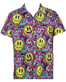 Smiley Acid Hemd für Herren
