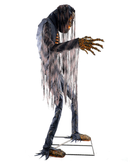 Smoldering Ghoul Animatronic mit Bewegung, Sound & Licht 230cm