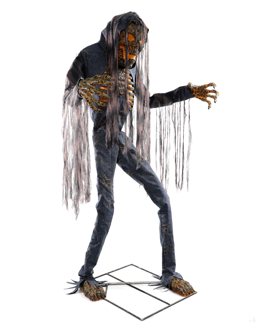 Smoldering Ghoul Animatronic mit Bewegung, Sound & Licht 230cm