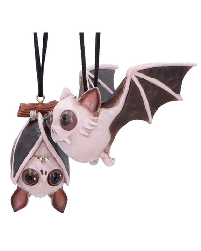 Sneak & Peak Hanging Ornaments  (Set of 2) 7cm