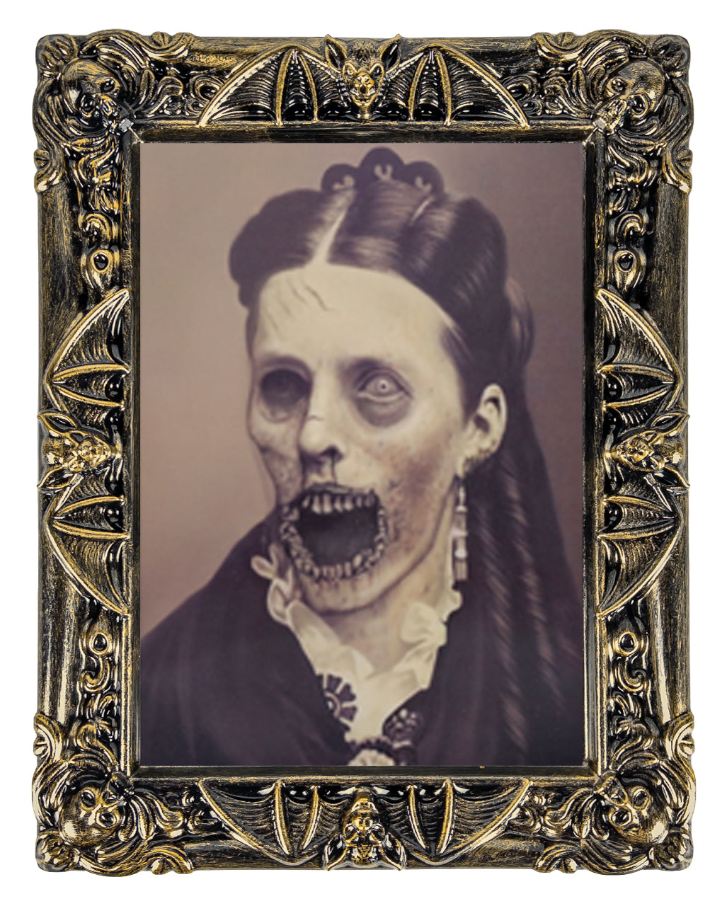 Sneaky Warden Betsy Lenticular Hologram Portrait 50x39cm