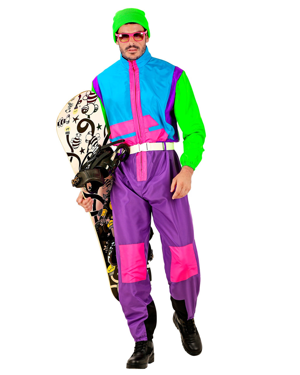 Snowboarder Unisex Kostüm 2-tlg.