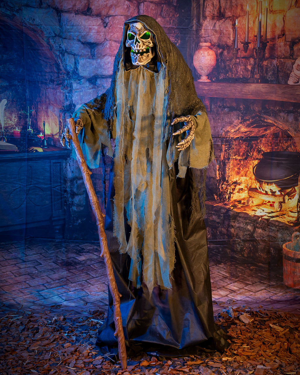 Sparkmack Waldschrat Halloween Animatronic 158cm