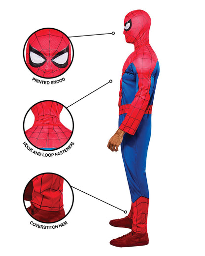 Spider-Man Brand New Day Deluxe Men Muscle Costume