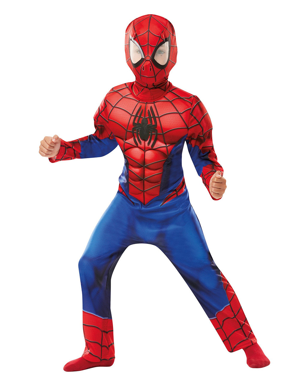 Spider-Man Deluxe Muskel Kostüm für Kinder