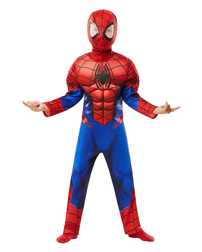 Spider-Man Deluxe Muskel Kostüm für Kinder