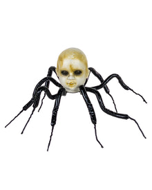 Spinne mit Puppenkopf 60cm