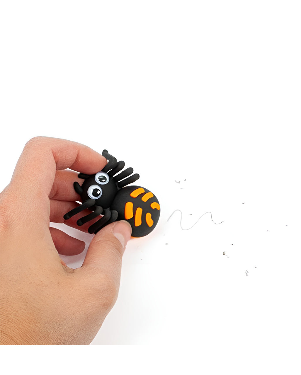 Radierer Spinne mit Wackelaugen 6cm