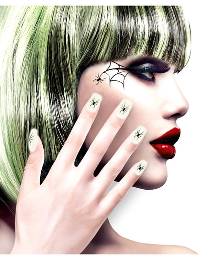 Spiders Fingernails G.I.D 12 Pcs.