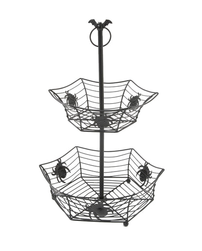 Spiderweb Metall Etagere 44 cm