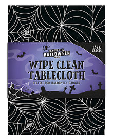 Spinnennetz Halloween Tischdecke 132x178cm