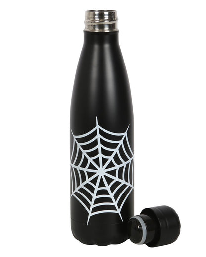 Spinnennetz Metall Wasserflasche