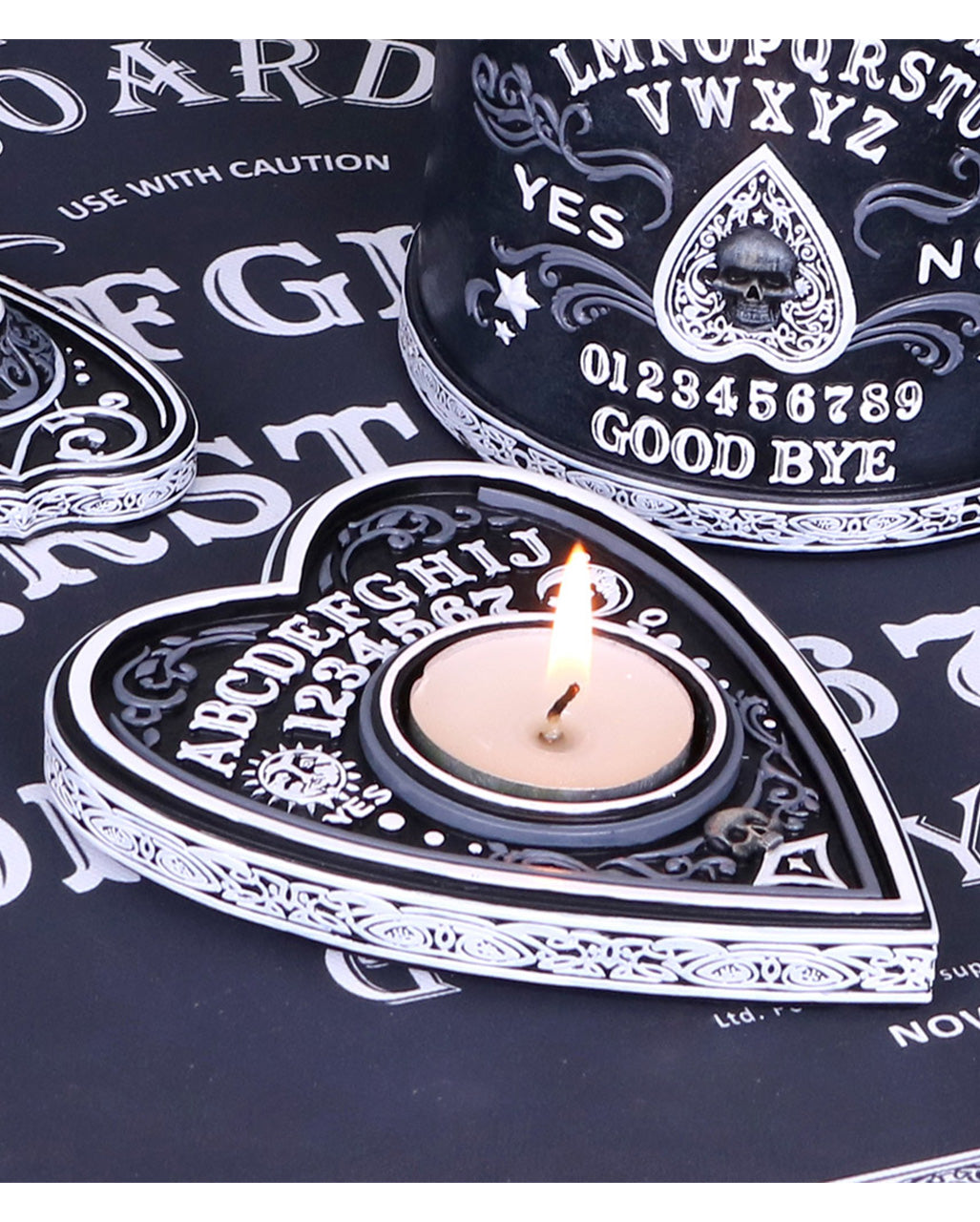 Gothic Hexenbrett Teelichthalter