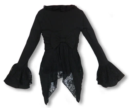 Spitzenjacke mit Schwalbenschwanz