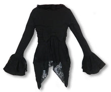 Spitzenjacke mit Schwalbenschwanz